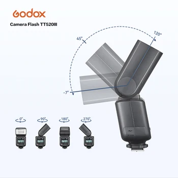 Studio Light Godox TT520 III Camera Flash DSLR detail image
