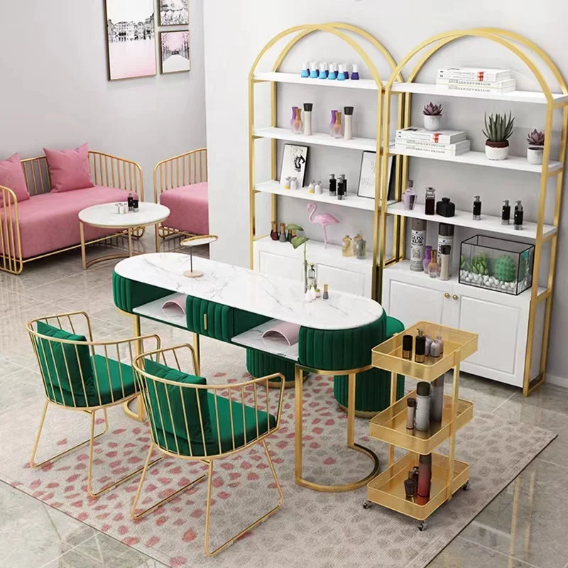 高級ネイルデスクネイルテーブルマニキュアテーブルZY-MT078サロン家具