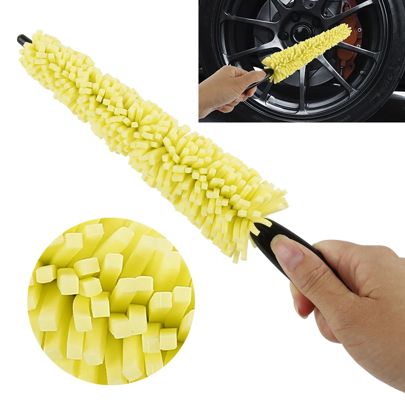 Éponge De Nettoyage Pour Jantes De Voiture STOBAZA - Petite, Résistante, Anti-déformation, Pour Lavage Auto
