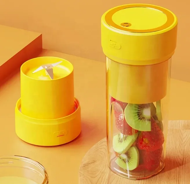 Multifunctional Juicing Cup Simple Design Juice Cup Home Office Students Mother and Baby Portable USB Charging Fruit Cup 2