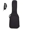 Housse de guitare électrique noire avec doublure en velours + repose-manche