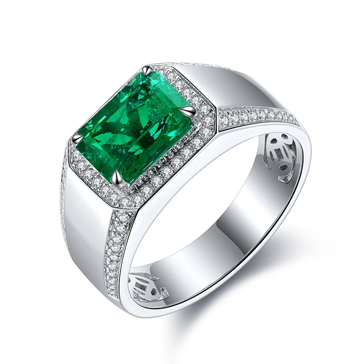 Shop Our Hot Sale Men's Fine Jewelry Lab Grown Emeralds
