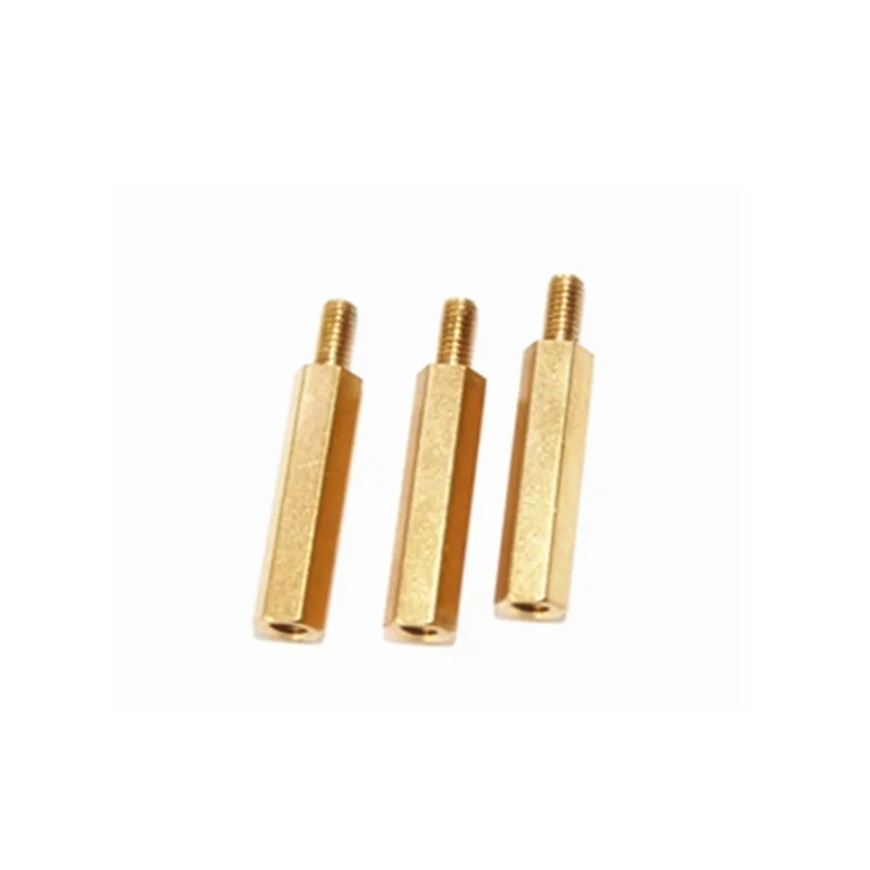 Custom Threaded Brass Standoff For Electrical Buy Brass Standoff
