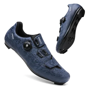 Wholesale New Night Shoe Upper Reflective Cycling Shoes Non-slip Breathable Road Bicycle Lock Cycling Shoes