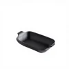 black Rectangular Plate