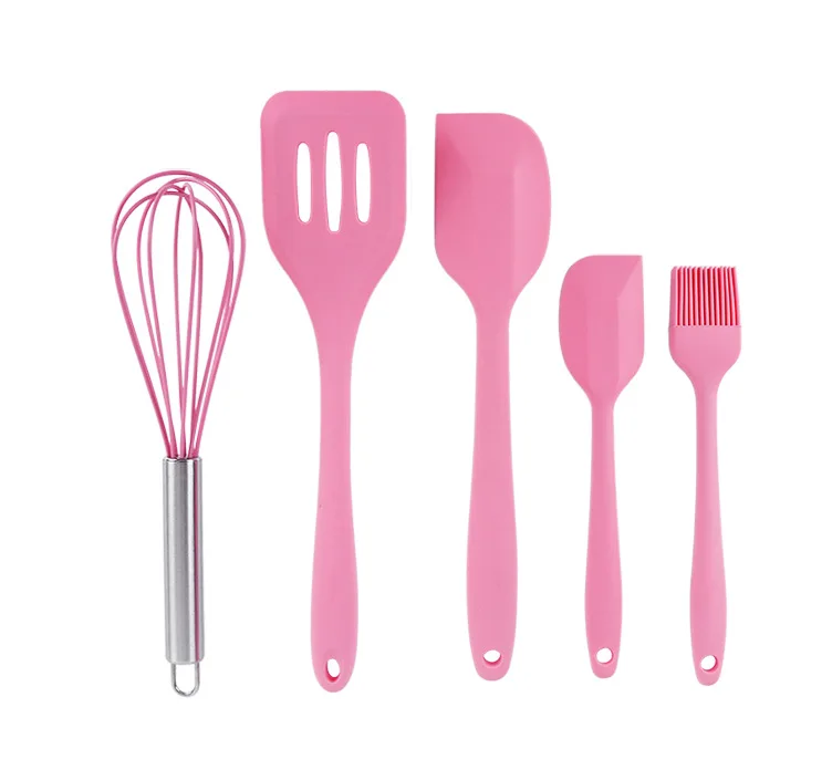 mini silicone utensil set