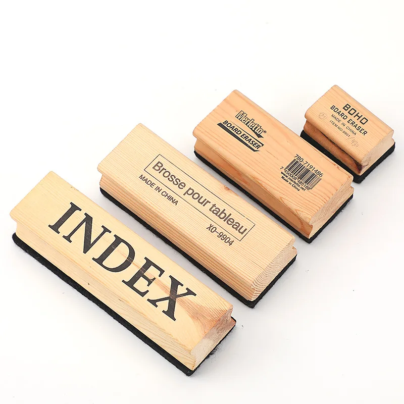 High Quality Chalkboard Wooden Erasers Felt Dry Erase Board