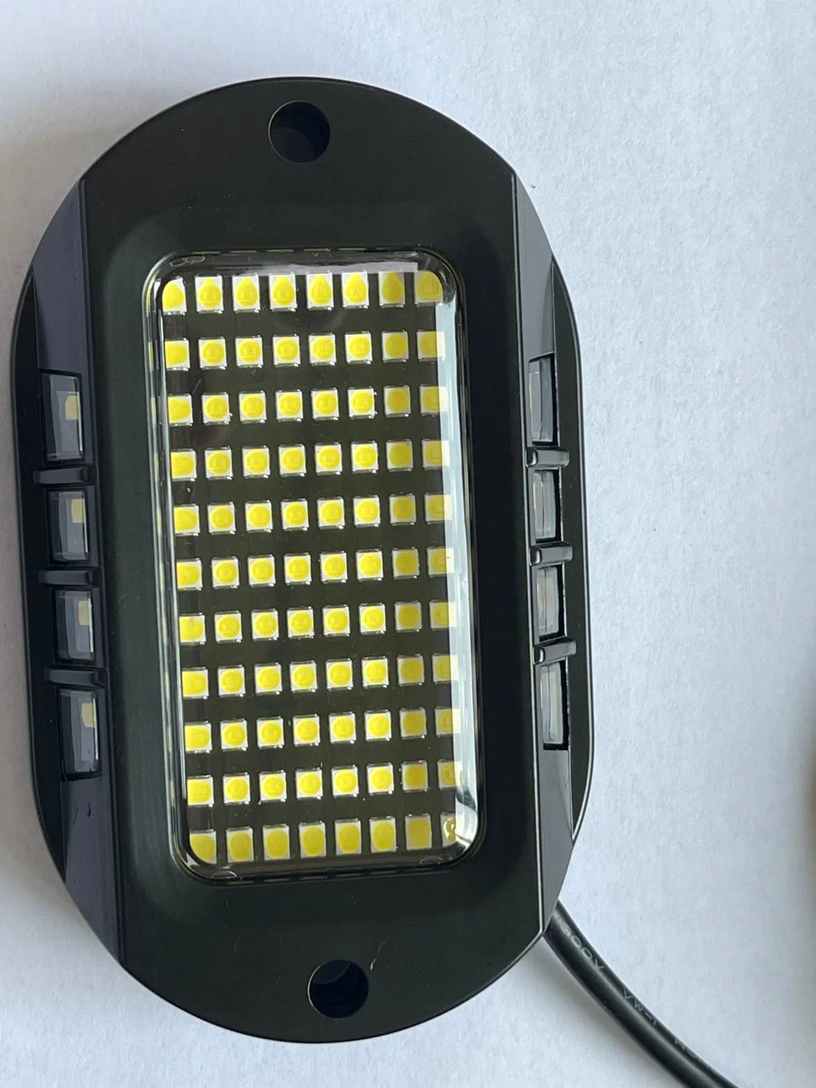 KSS 2023 NEWEST Manufacturer Waterproof LED Pod Light 104 Brightest Pure White Color LED Rock Light Kit Underbody Led Rock Light