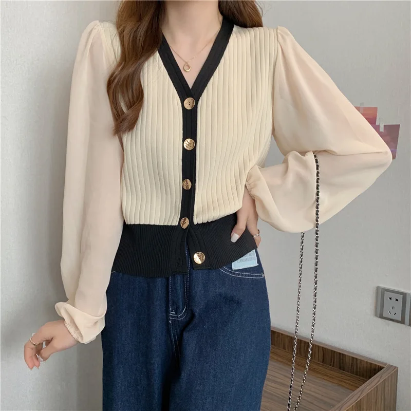 korean long sleeve blouse