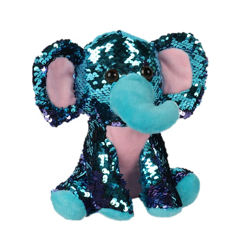 reversible elephant plush