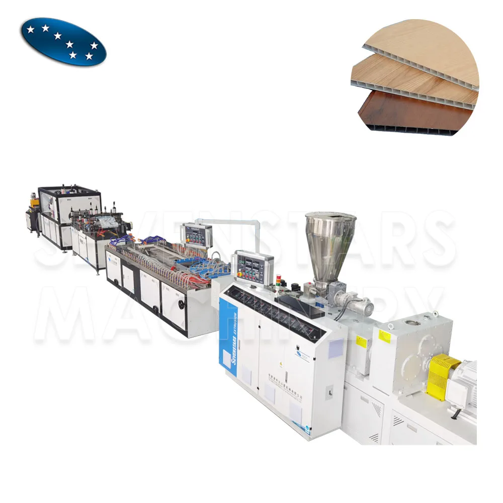 Plastic PVC Cover Ceiling Panel Making Machine PVC Profile/Wall Panel Production Line/Extruder Machines