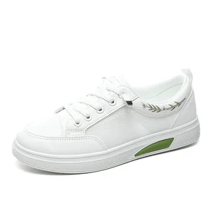 K1012 New Mesh Women's Board Shoes Summer Thick Sole Versatile Sports Shoes Casual Student Running Shoes