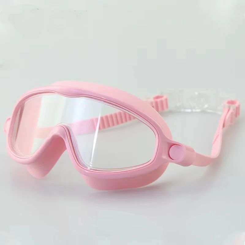 Óculos de natação para crianças com alça ajustável design moda_voghion.com
