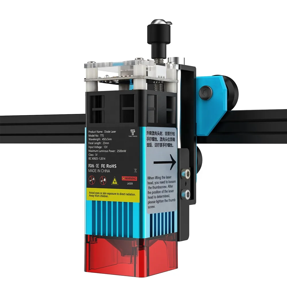 TwoTrees TTS-55 Pro Laser-Gravierer – 5,5W, 300x300mm, WiFi, USB, Offline-Steuerung