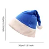 Ultra-soft christmas hat-blue-opp bag-seam-sealing process