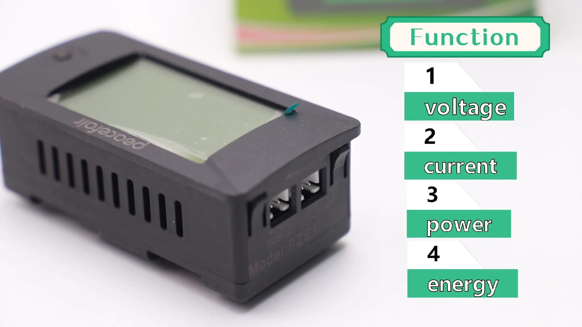 Peacefair Pzem025 300v Ammeter Voltmeter 4 Digit Panel Dc Volt Amp