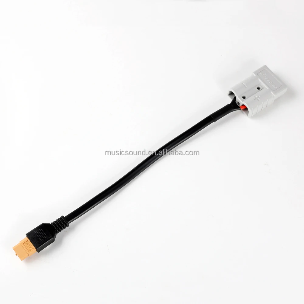 Heatshrinkable Tubing 2.5 Square Copper 50a Anderson To Xt60 Female