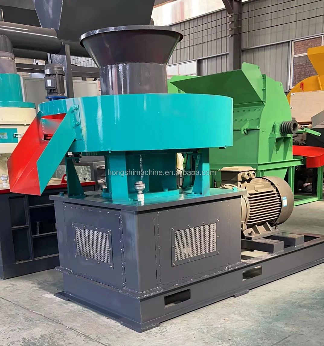 Автоматическая машина для брикетирования корма животных люцерны