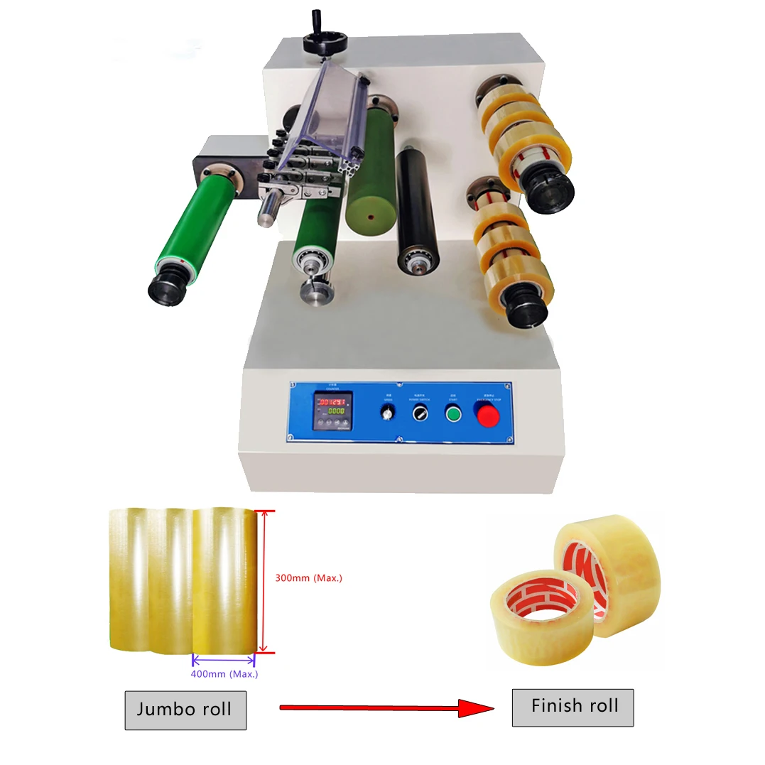 Автоматический упаковщик картонных коробок машина для резки и перемотки малого