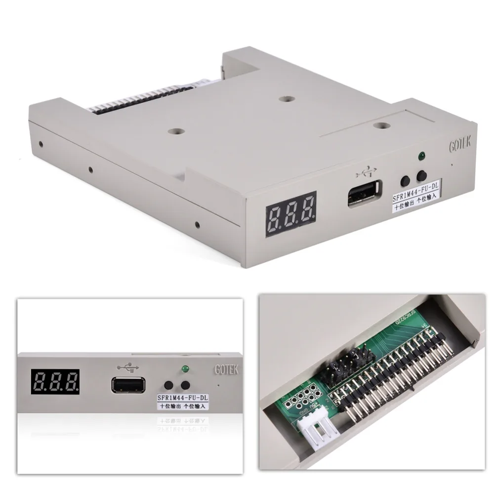 GOTEK SFR1M44-FU-DL Floppy Drive Emulator for Embroidery