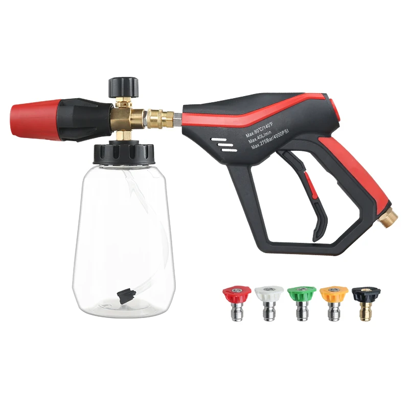 Sonlin 4000psi Snow Foam Gun Car Wash Spraying Kit With 5 Nozzles Spray