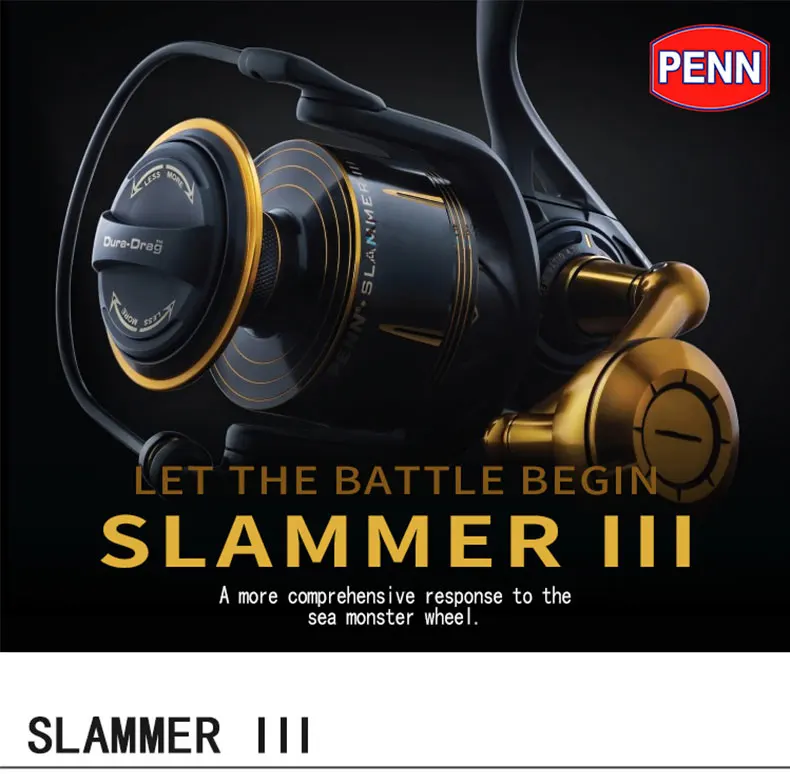100% Original PENN SLAMMER III 3500-10500