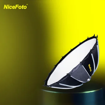 NiceFoto 60 cm Photo Studio Octagon Bowens Mount Radar Reflector Umbrella Gridded Photography Softbox Lighting Kit detail image