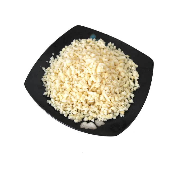 High quality frozen garlic powder manufacturers IQF frozen diced garlic