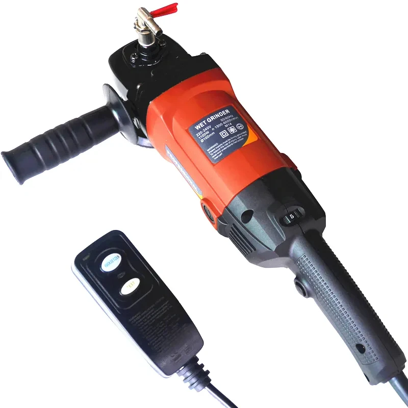 Electrical Manual Wet Polishing Machine Portable Polishing Angle Grinder Wet Polishing Tools