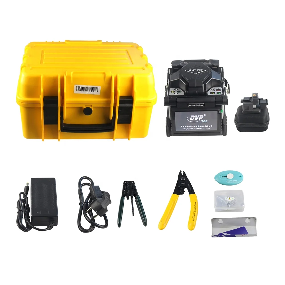 dvp 765 fusion splicer ftth core to core alignment optic fiber fusion splicer for sale dvp 765