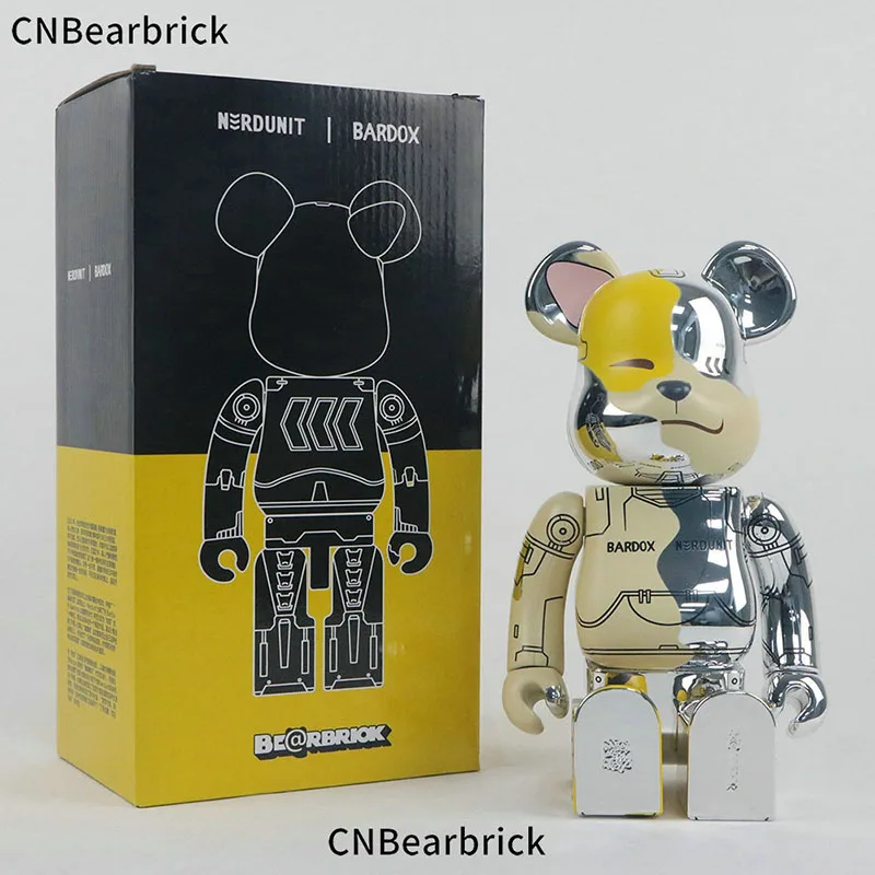 Bearbrick Hajime Sorayama dog building block bear 400% 28CM tide play doll  doll decoration| Alibaba.com