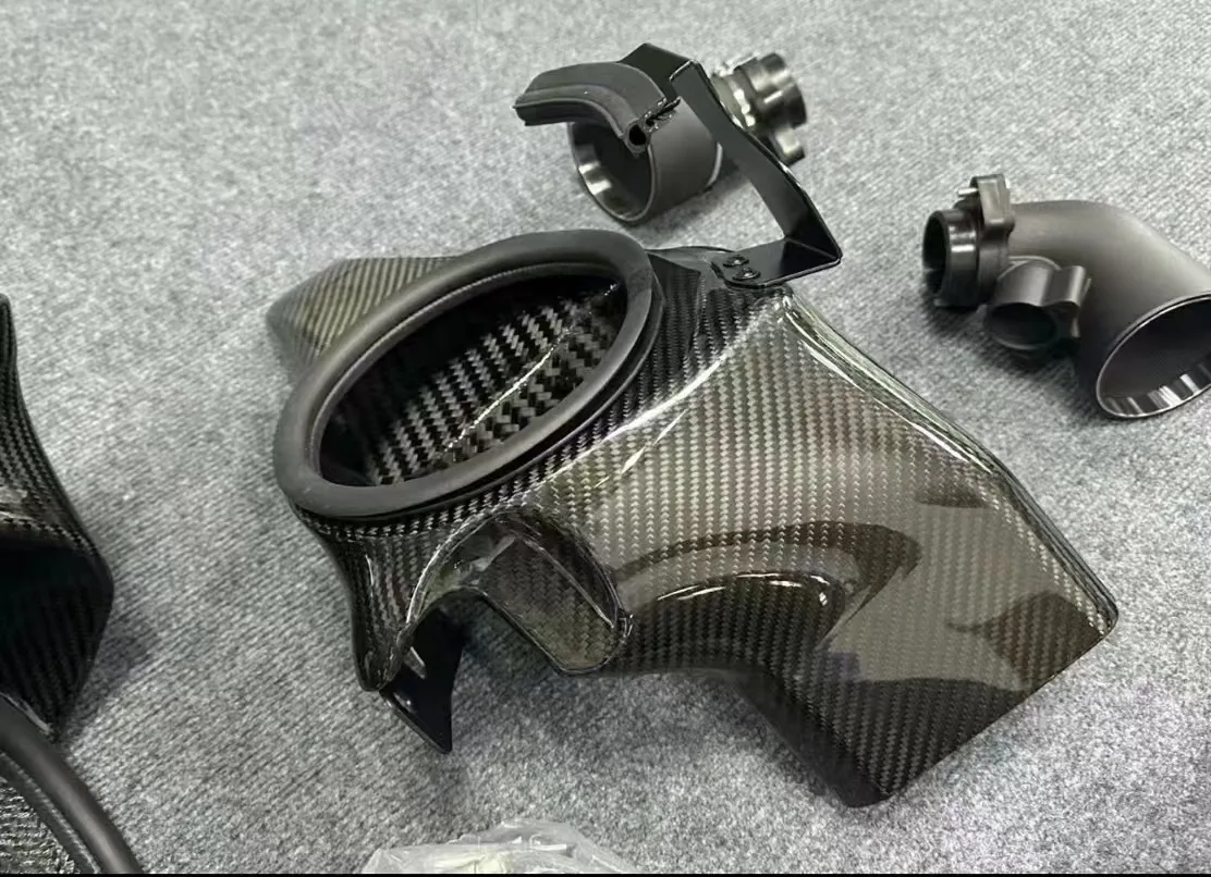 Dry Carbon Fiber Air Intake Plenum Interior Decoration System Carbon Fiber Engine Hood for BMW M2 M3 M4 M5 G87 G80 G82