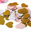Cuore da 3 cm in oro bianco rosa