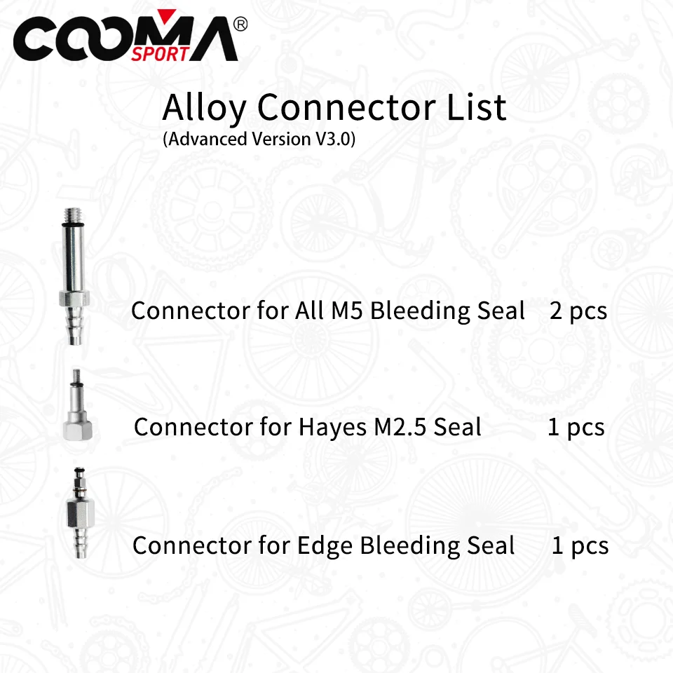 Hydraulic Brake Bleed Kit For Sr/am,Avid,Formula,Hayes Hydraulic Brake