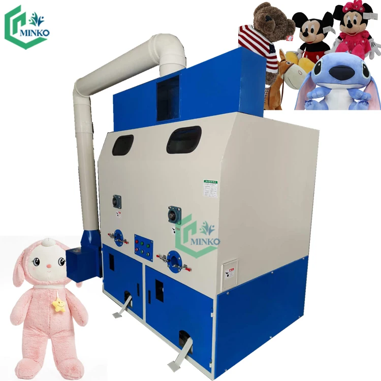 Cotton Fiber Pillow Inner Filling Machine/Teddy Bear Stuffing Machine -  China Plush Toy Stuffing Machine, Pillow Filling Machine