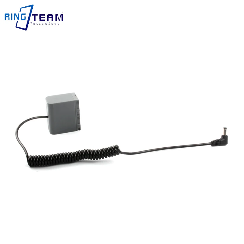 DC Male Coiled Cable BN-VF823 Dummy Battery for JVC HD300 HD320 HM200 830 GR-D850 750 Cameras details