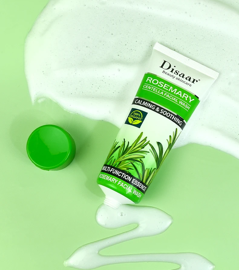 Disaar Rosemary & Centella Face Cleans Wash Deep Cleans Pore Moisturizing Face Repair Acne Oil Control Face Wash for Women