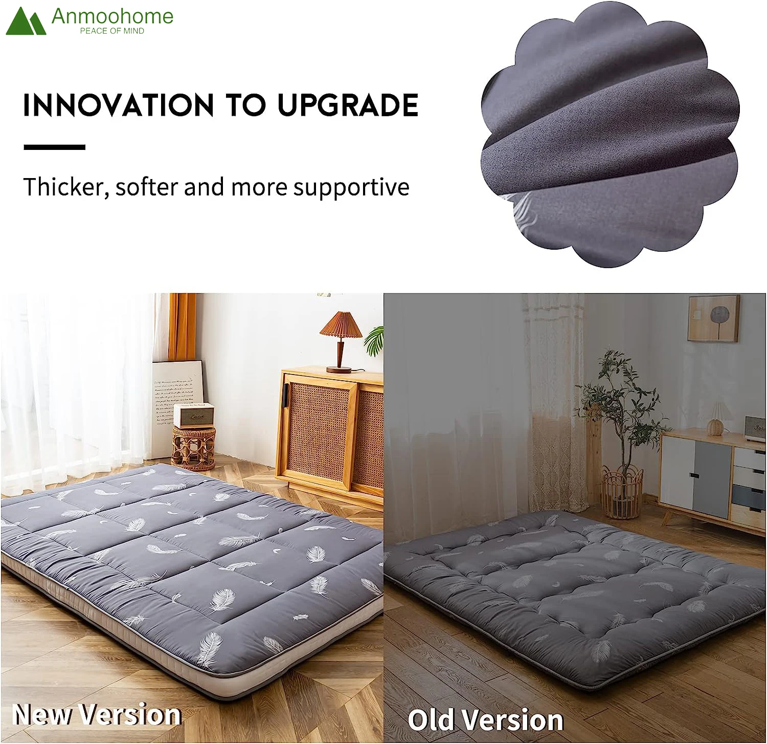 Now Feather Japanese Floor Mattresses,Thickened Sleeping Mattresses