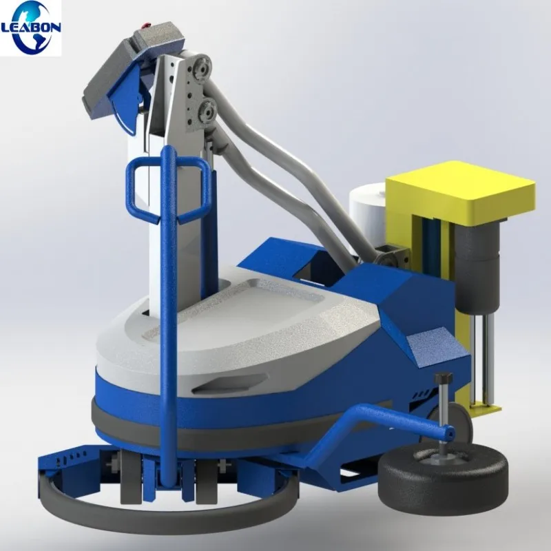 Ce Box Package Product Palletting Used Mobile Wrapping Machine Small Self-propelled Packing Machine