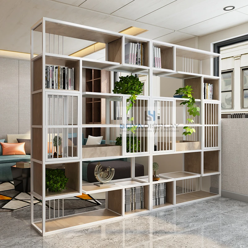 2023 Hot Selling Customizable Size Commodity Steel Book Shelf Bookcase Bookshelf
