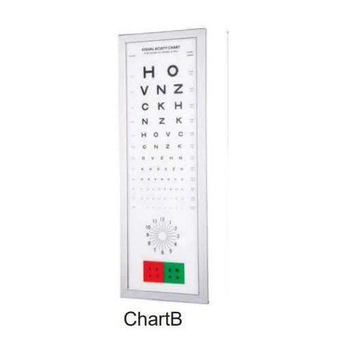 Waterproof Snellen Eye Chart Standard Visual Acuity Chart with