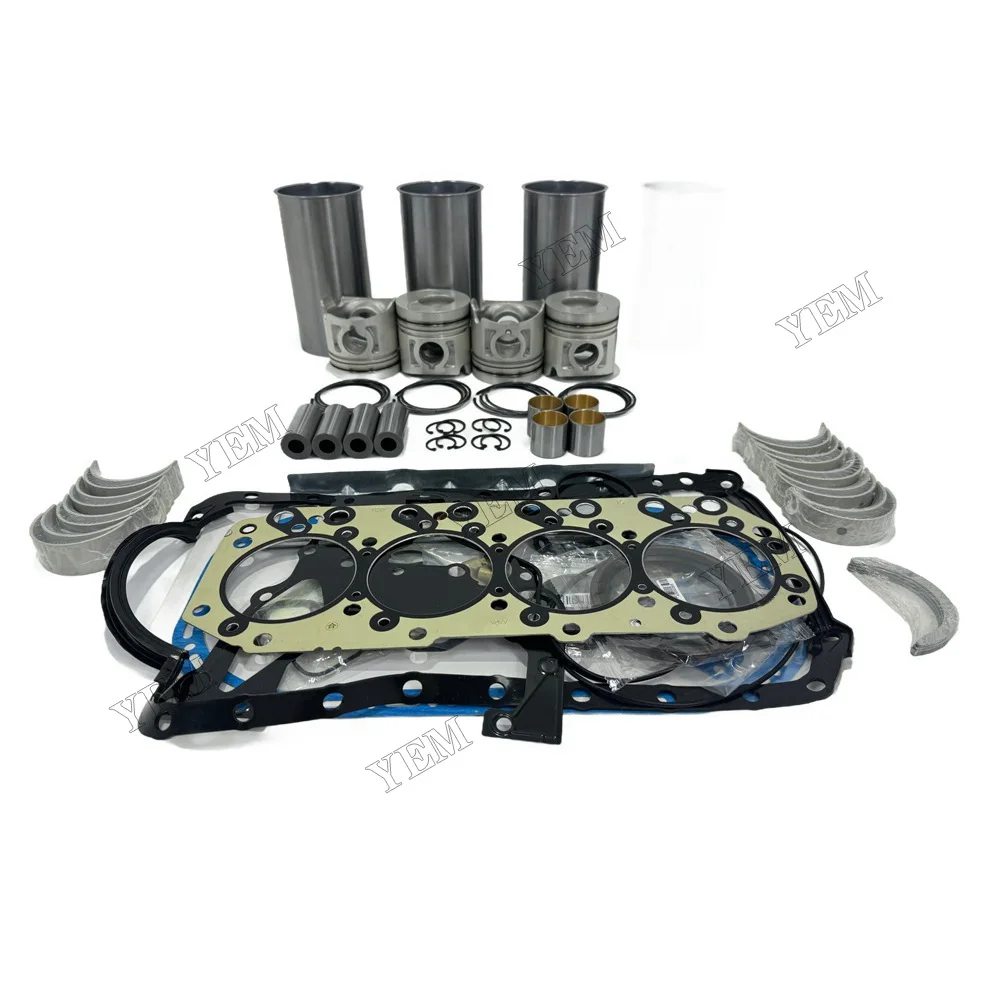 For Isuzu 4JB1 Overhaul Kit With Bearing Sets Engine Parts 2