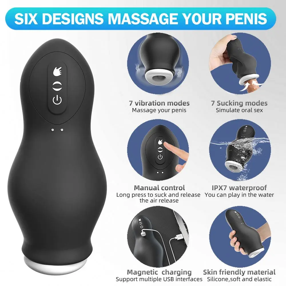 master blaster 3000 sex toy Dragon 3000 Automatic Male Masturbator Cup Glans Massager Vagina Penis  Delay Lasting Trainer Sex Toys for Male Masturbation