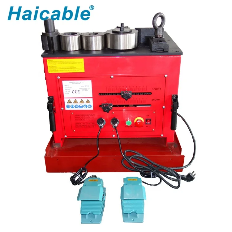 Homemade Rebar Bender Handy Bending Processing Machinery Reinforced Bar Cutting Tool