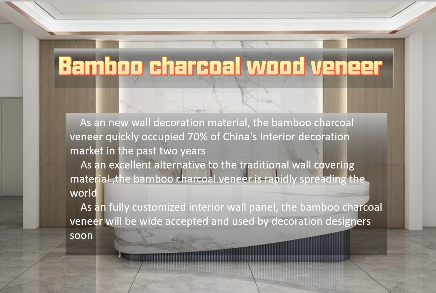 tablero de pared de pvc de roca de carbono panel de pared de mármol  baijiaxiang para decoración acento panel de pared mármol y oro brillo