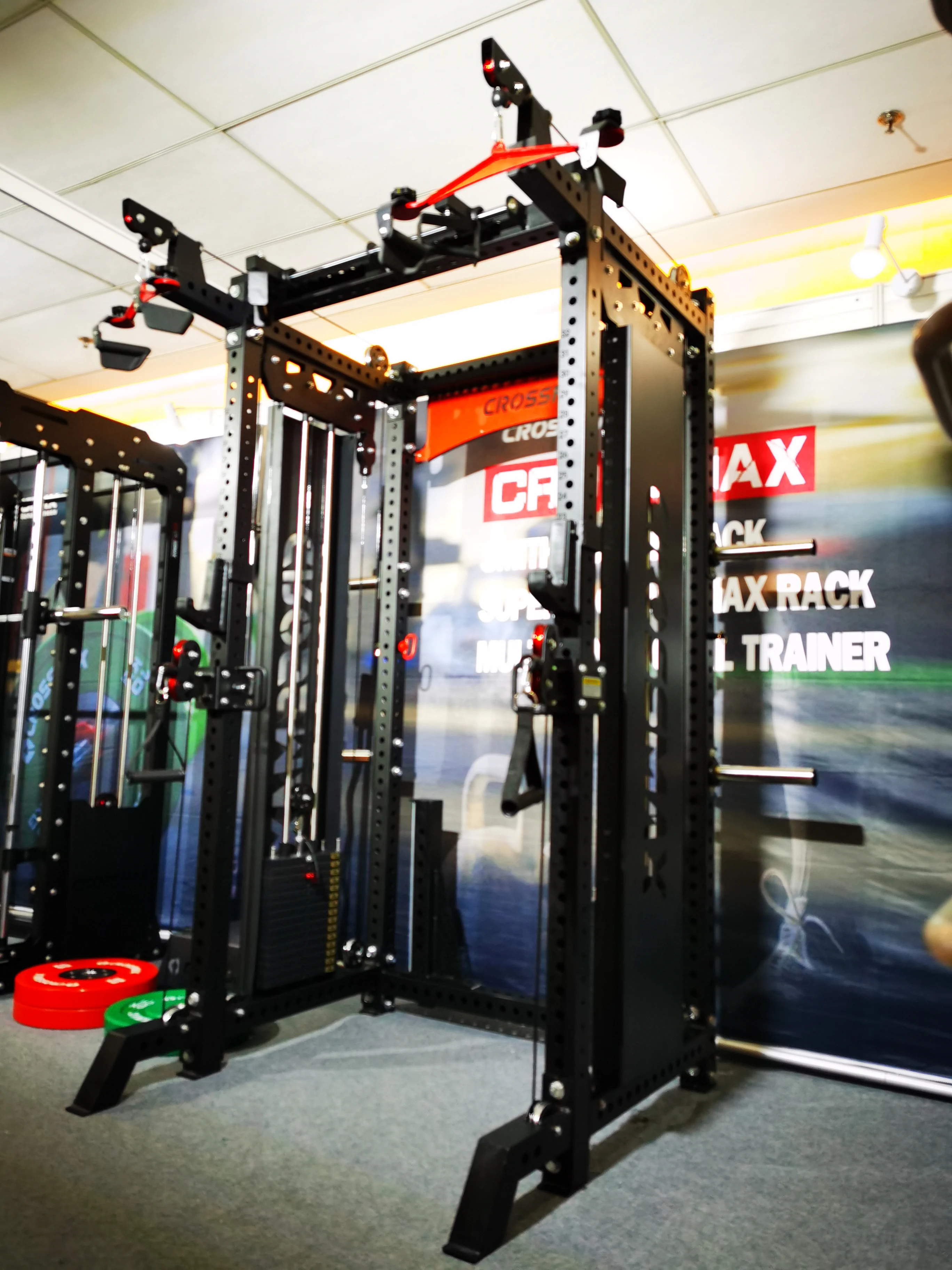 Crossmax Gym Equipment Home Fitness Cable Machine Multi Functional Cable Power Rack Gym Equipment Cable Machine