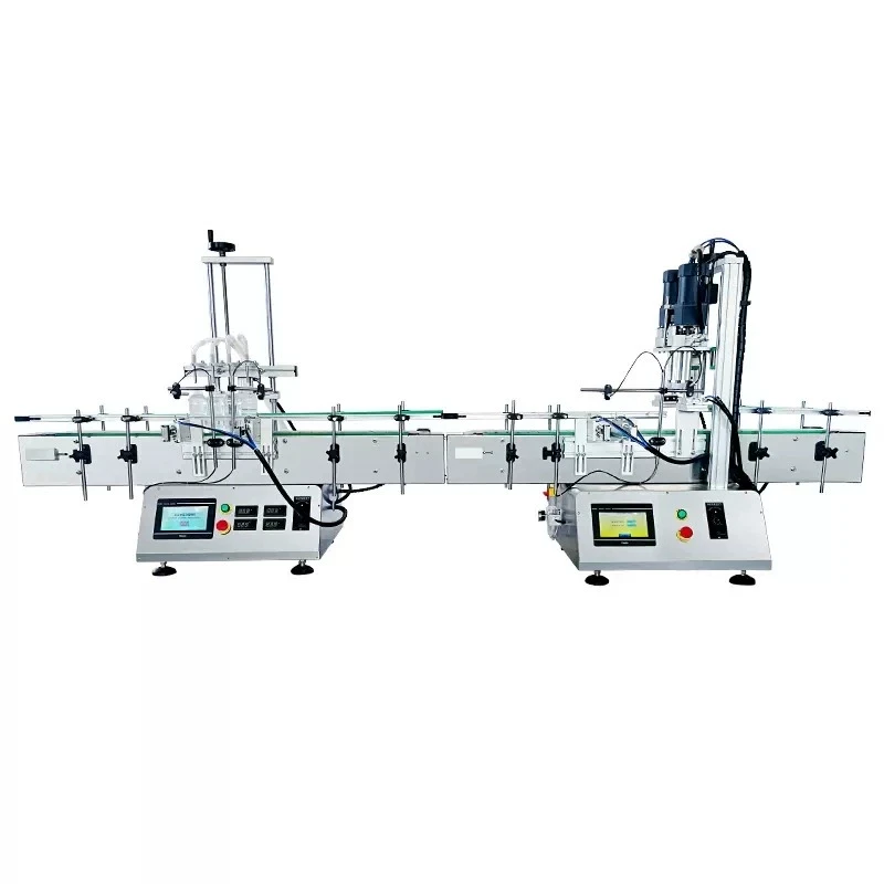 TEBAK Liquid Filling and Automatic Cap Sealing, a Fully Automatic Filling and Sealing Machine with 4 Magnetic Pumps
