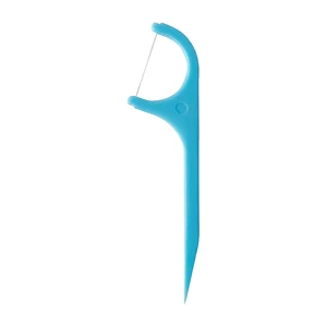 Daily Care Best Price Mouth Care UHMWPE Strand Dental Flosser JS2001M Waxed Smooth Floss Pick for Oral Hygiene