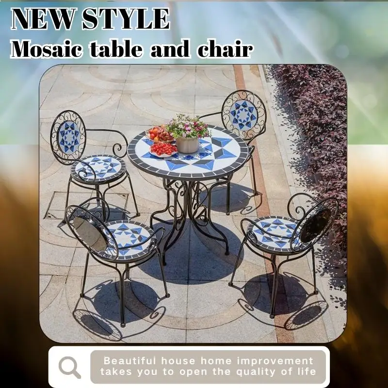 Outdoor Table And Chair Kitoutdoor Balcony Courtyardsunshine Roomtable
