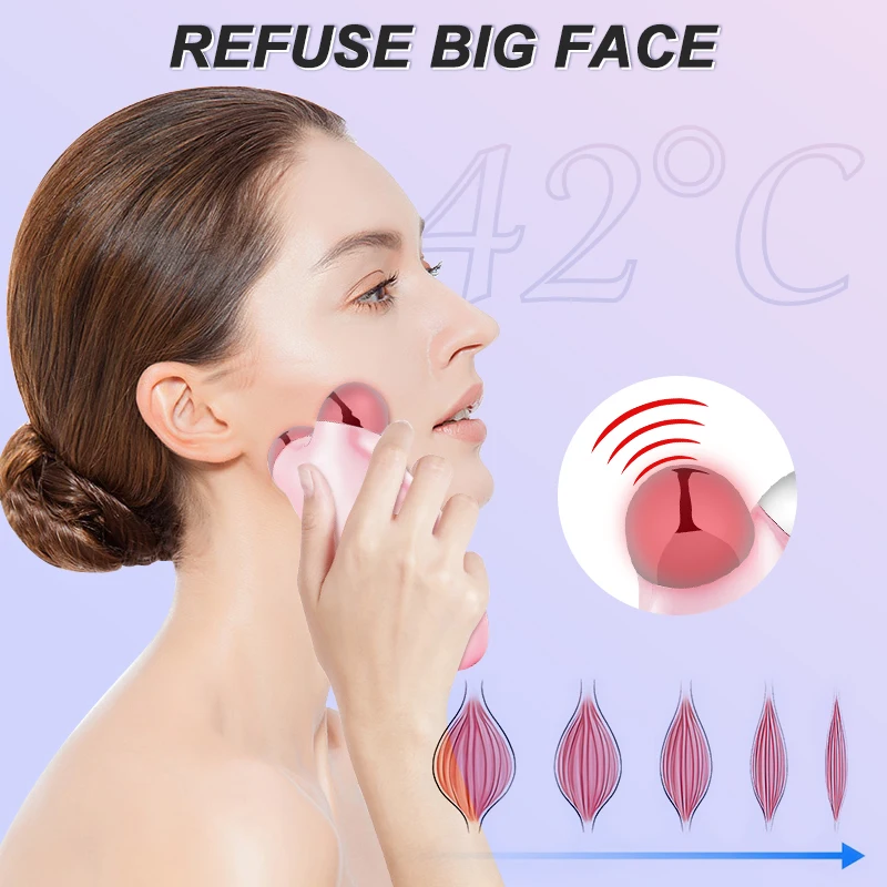 Masajeador Electrico Equipo Para Masaje Facial Pantalla LCD Equipo